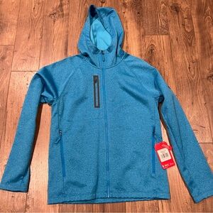 North Face Men Canyon Flats Fleece Hooded Jacket